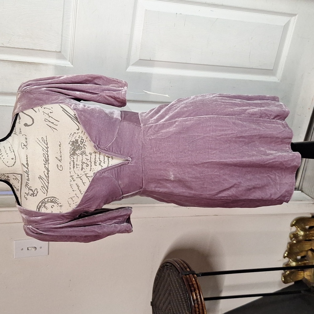For Love And Lemons Dusty Purple Mini Dress